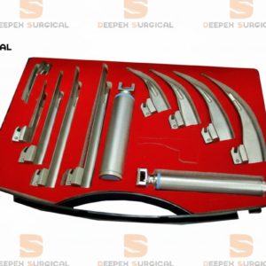 Mac and Miller Laryngoscope Set