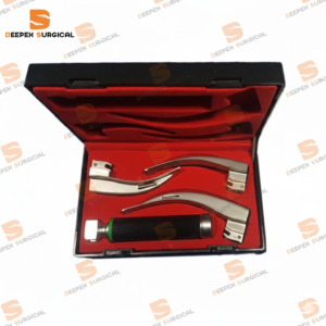 Fiber Optic Macintosh Laryngoscope Set