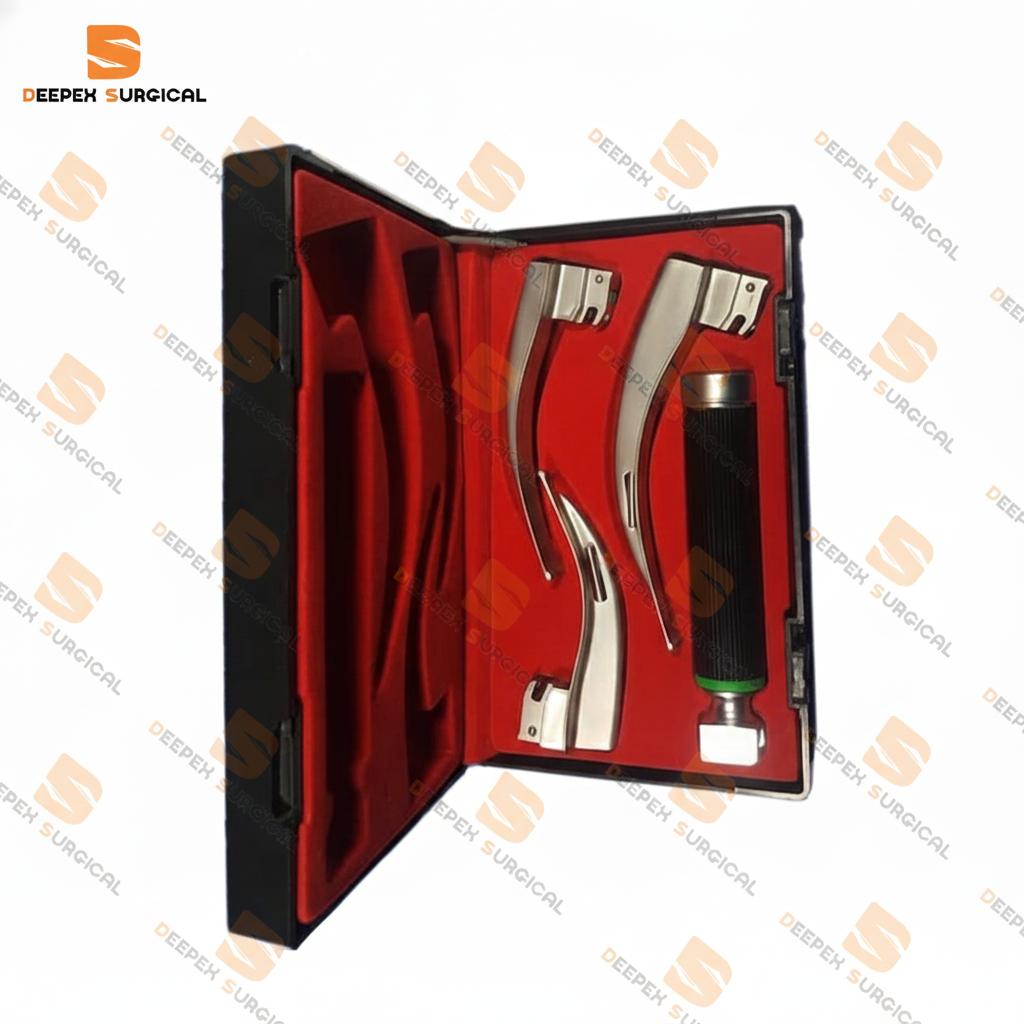 Fiber Optic Macintosh Laryngoscope Set - Image 2