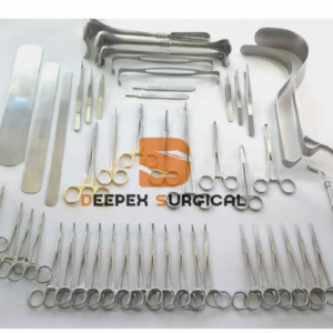 Basic Laparotomy Instruments 104 Pcs Surgery Set